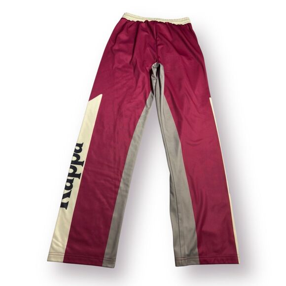 Kappa Red Burgundy Dream Trackpants Size Medium Pants Retro 361K6WW-A3I Rare New - Picture 5 of 6